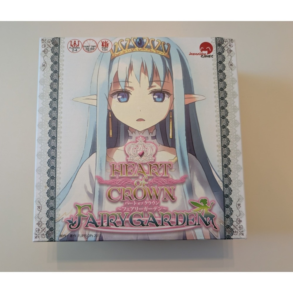 Heart of Crown: Fairy Garden Deck Building Card Game Japanime Games Open Box